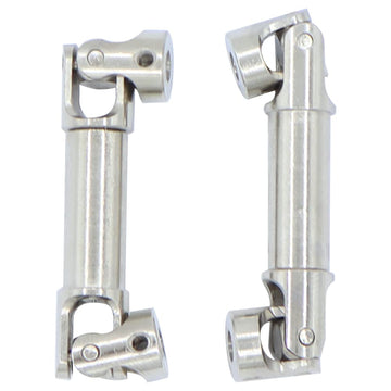 2PCS Metal Drive Shaft Front Rear Center Shaft for FMS FCX24 1/24 RC Crawler Car Upgrade Parts