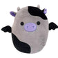 Squishmallows 2024 Halloween 8'' Wolf Cow Reaper Clown Mini Plush Dolls (Bridgette)