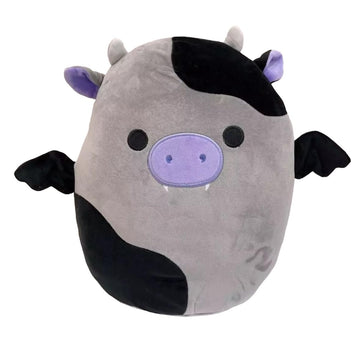 Squishmallows 2024 Halloween 8'' Wolf Cow Reaper Clown Mini Plush Dolls (Bridgette)