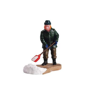Lemax Christmas Village Clearing A Path - 52049