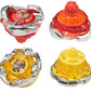 Owenkelng Battling Burst Gyro Blade Toy Set - 12 Spinning Tops & 2 Launchers - Plastic - Gift for Kids Ages 6-12 - Portable Box Included