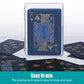 Queekay 36 Pieces Playing Card Box Case Trading Card Storage Organizer 3.8 X 2.7 X 0.8 Inch Clear Case Empty Plastic Storage Box