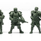 Fantasy Battles Fantasy Creature Mini Action Figure Playset- Polar Guardsmen 2 Inch 1/32- 5 Pcs Fantasy Figures - Xl 1/32Nd Scal