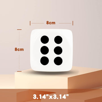 Anboor 3.1' Squishies Dice Kawaii Soft Slow Rising Scented Squishies Stress Relief Kids Toys Collection Decorative Props