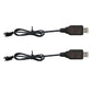 Sm2P Charger For 7.2V Ni-Cd Ni-Mh Battery Huina 1550 15 Channel Rc Excavator Rc Cars Toy, Usb Charging Cable Cord 2-Pack