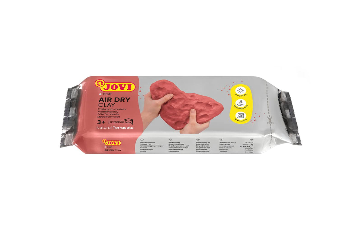 Jovi European AirDry Modeling Natural Terracotta Clay | 250 Grams