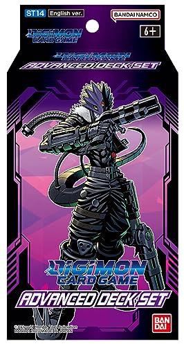 Bandai Namco Entertainment Digimon Card Game: Beelzemon - Advanced Deck Set (English Edition), Purple