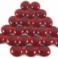 Chessex Manufacturing 1124 Glass Stones Tube Of 23-27  Red