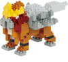 Nanoblock Pokemon Entei Model NBPM090 - Plastic Building Set in Entei Color