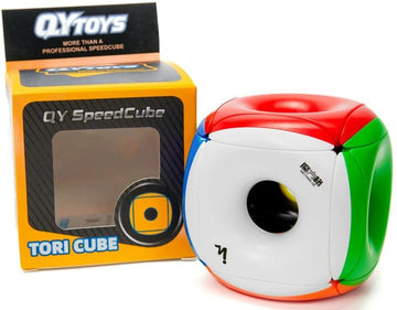 Hawkister Qiyi 3X3 Void Cube Stickerless 3X3X3 Tori Speed Cube Brain Teaser Cube Puzzle, For Kid