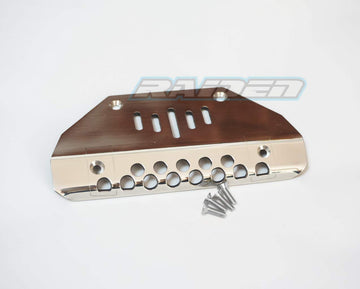 Stainless Steel Front Bumper Lower Skid Plate Panel for Traxxas TRX-4 TRX4 G500