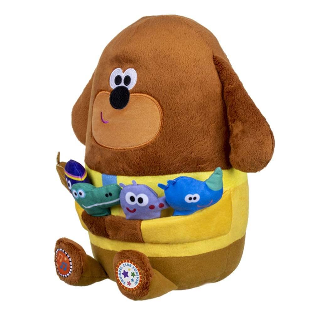 Hey Duggee AB Gee abgee 539 2149 EA with Music and Storytime Squirrels, red, 15 x 18 x 30 Centimeters