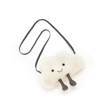 Jellycat Amuseable Cloud Bag Crossbody Purse With Zip Top Gifts For Kids Girls Tweens And Teens