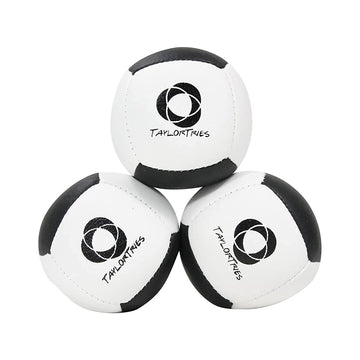 Zeekio Taylor Tries Signature Beginner Juggling Ball Set - 6 Panel Ball - 110 Grams 62Mm