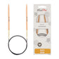 KNITPRO 100 cm x 4.5 mm Basix Fixed Circular Needles, Birch