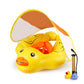 Relaxing Baby - Swimming Float Ring With Removable Sun Protection Canopy,Anti-Slip Crotch,Add Tail Chamber Never Flip Over Baby