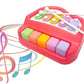 2 In 1 Multicolor In Clear & Crisp Tones|Piano & Xylophone .Nontoxic,NonBattery,Educational Musical Instruments Toyset For Kids