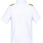 Kids Yacht Captain Sailor Costume For Boys Shirt Hat Accessories 6 Pcs Set Party Cosplay 7-8Years White