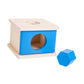 MerishoppWooden Object Permanence Box Early Learning Set For Children Boys Girls Kids Blue|Baby|Toys For Baby|Developmental Baby