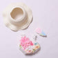 Designer Clothes for 17cm Dolls  enhanced Doll Swimsuit  Cute Doll Summer Outfits Accessories with Pink Floral One-Piece Swimsuit  Flower Hair Decor and Straw Hat