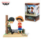 Banpresto - One Piece - Log Stories - Monkey D. Luffy & Roronoa Zoro, Bandai Spirits World Collectable Figure