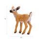 Restcloud Deer Figurines Cake Toppers, Deer Toys Figure, Small Woodland Animals Set Of 9