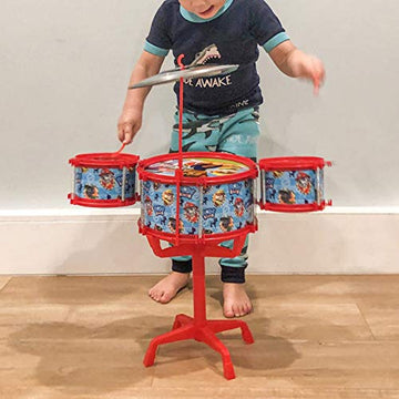 What Kids Want Paw Patrol Drum Kit Set