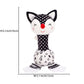 D-Kingchy Baby Toys 0-12 Months, Black And White Newborn Toys, Soft Plush Rattle Stuffed Animal Toy With Teether And Sound, Deve