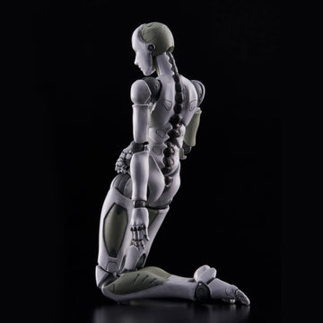 1000 Toys Toa Heavy Industries: Synthetic Human Female 1:12 Scale Action Figure, Multicolor