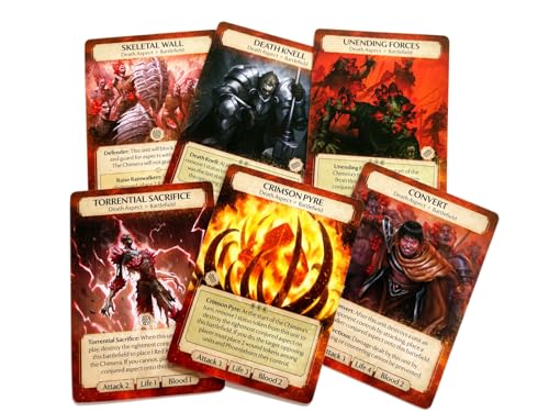 Plaid Hat Games Ashes Reborn: Red Rains Siege Of Lordswall Expansion Decks - Phoenixborn & Chimera Set For 1-2 Players, Ages 14+