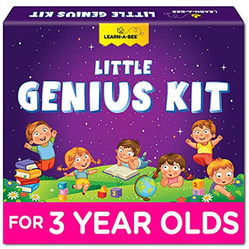 Learnabee Multicolor Learning Toys for 3 Year Olds | Educational Board Books & Fun Activities | Perfect Gift for Kids