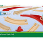 Brio Ascending Curves Track Pack - Expertly Crafted Railway Expansion | Fsc-Certified Beech Wood | Enhances Motor Skills | Perfect For Kids Aged 3+