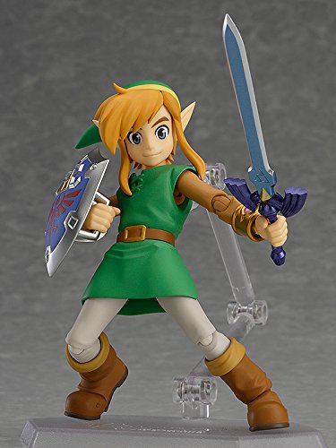 Max Factory Link Figma Action Figure - The Legend of Zelda: A Link Between Worlds, 8" Multi-colored, Model NOV158469