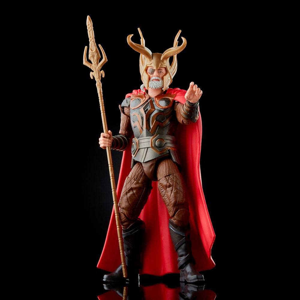 Marvel Hasbro Legends Series 6-Inch Scale Action Figure Toy Odin, Infinity Saga Character, Premium Design, Figure And 4 Accessories