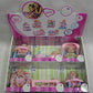 Powertrc 6 Set Of Mini 5 Inch Baby Girl Toy Dolls Collection With High Chair, Cradle, Walker, Swing, Bathtub And Baby Seat Accessories For Girls 3-6 Years Old