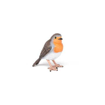 Papo -Hand-Painted - Figurine -Wild Animal Kingdom -Robin -50275 -Collectible - For Children - Suitable For Boys And Girls- From 3 Years Old