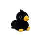 Avocatt Black Crow Plushie Toy - 10 Inches Stuffed Raven Animal Plush - Plushy And Squishy Raven With Soft Fabric And Stuffing -