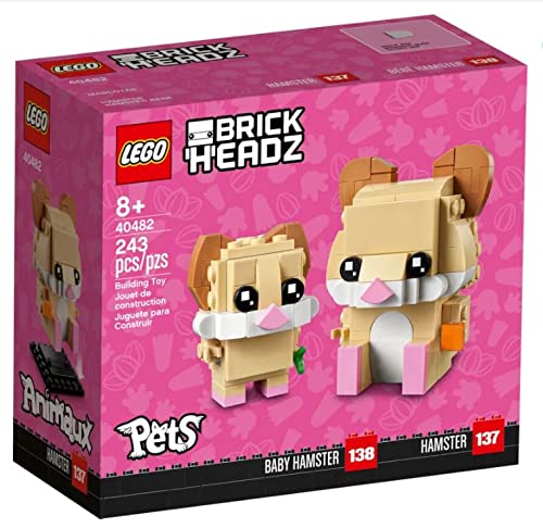Brickheadz Lego Pets Hamster 40482 243 Pieces