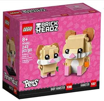 Brickheadz Lego Pets Hamster 40482 243 Pieces