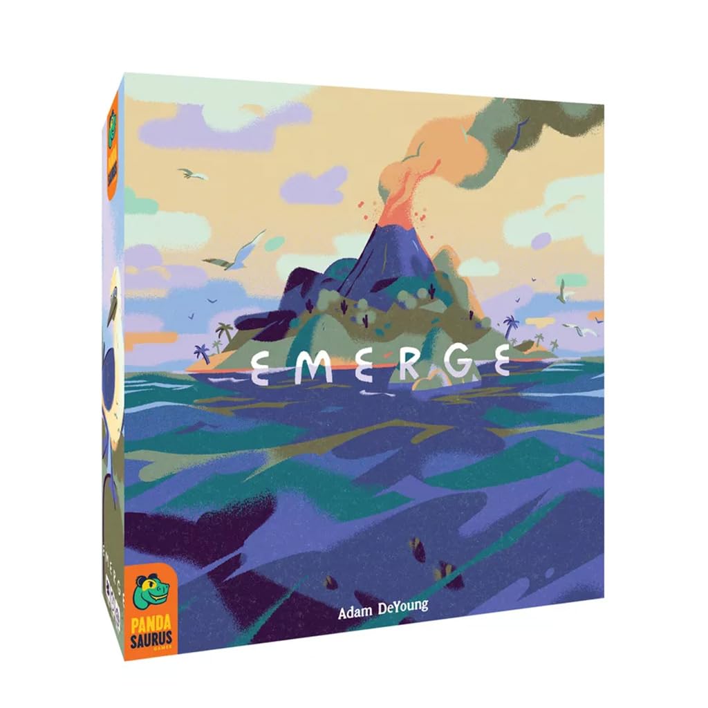 Emerge Board Game  Explore New Islands and Research Ecosystems, Dice Rolling Strategy Game, Family Game for Kids and Adults, Ag