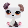 Lpscb Custom-Made Baby Puppy Pet Shop Toy Dog Great Dane Dachshund Cocker Spaniel Mini Bobble Head Animal Figure 1.5 Inch (White