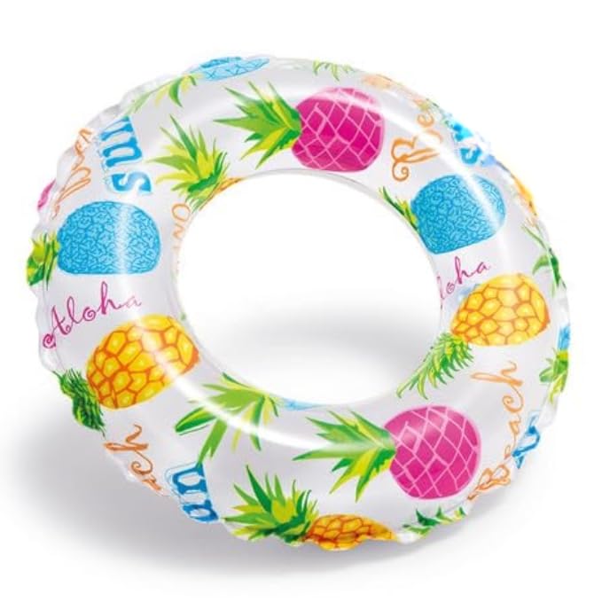 Toy Imagine 50 Cm Inflatable Swim Ring For Kids | Safe & Durable Pool Float Swimming Training & Fun For Boys And Girls(Age 3-6 Y