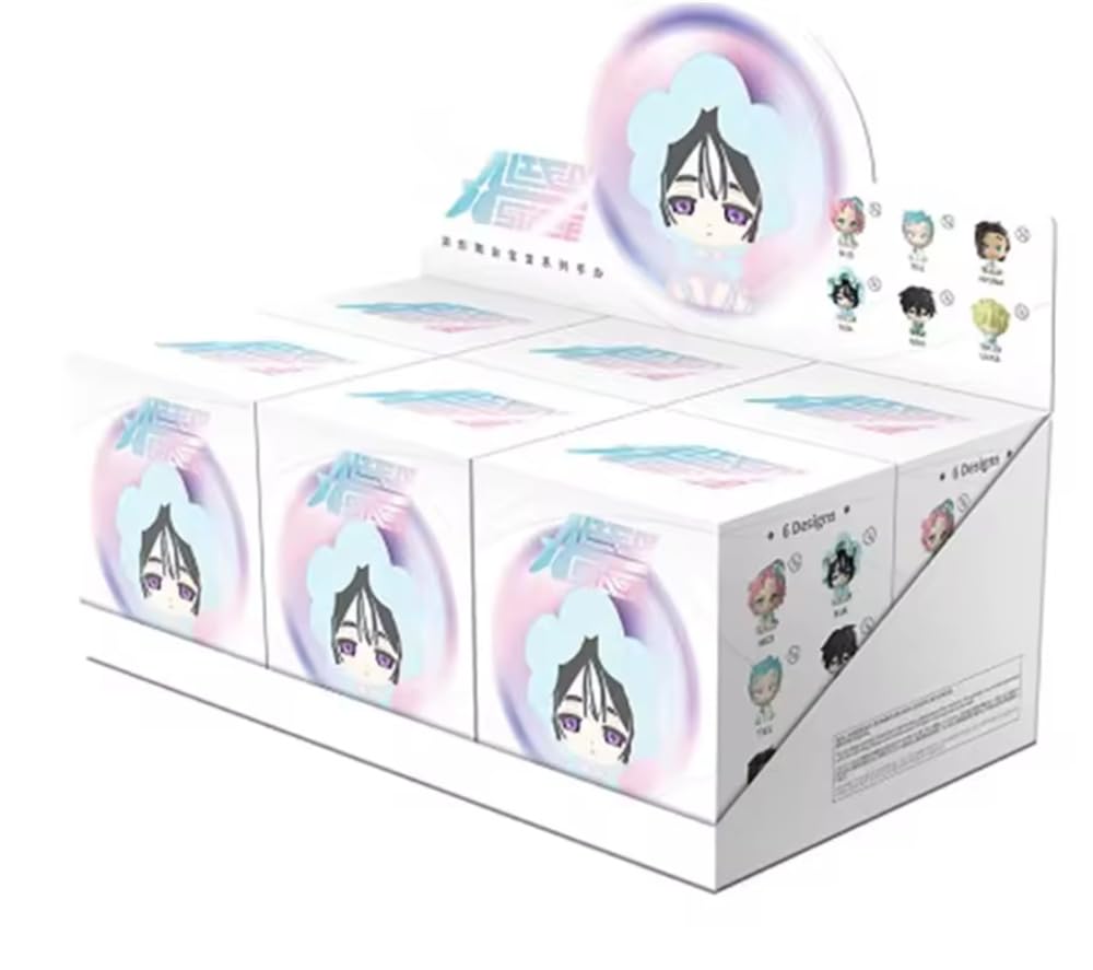 Anime Baby Series Figure Blind Box, Ivan Till MIZI SUA Luka HYUNA Officially Licensed Kawaii PVC Figure Collection Gift (Set 6pc