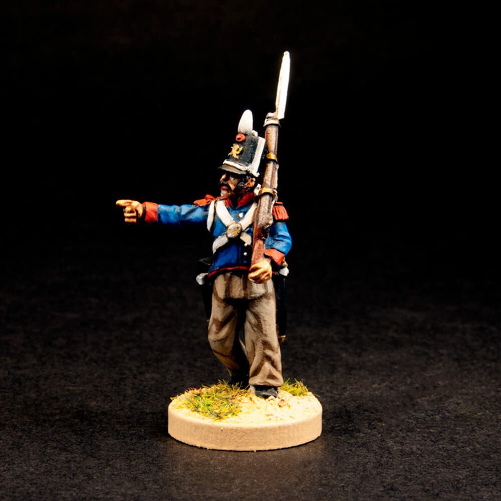 Offensive Miniatures Spanish Inf 1811-15 - Command (6/Pk)