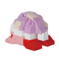 nanoblock Kirby Sleeping Kirby Building Kit, 1.30 inches, Model NBCC161