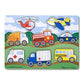 Melissa & Doug 8 Pack Vehicles Peg