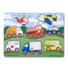 Melissa & Doug 8 Pack Vehicles Peg
