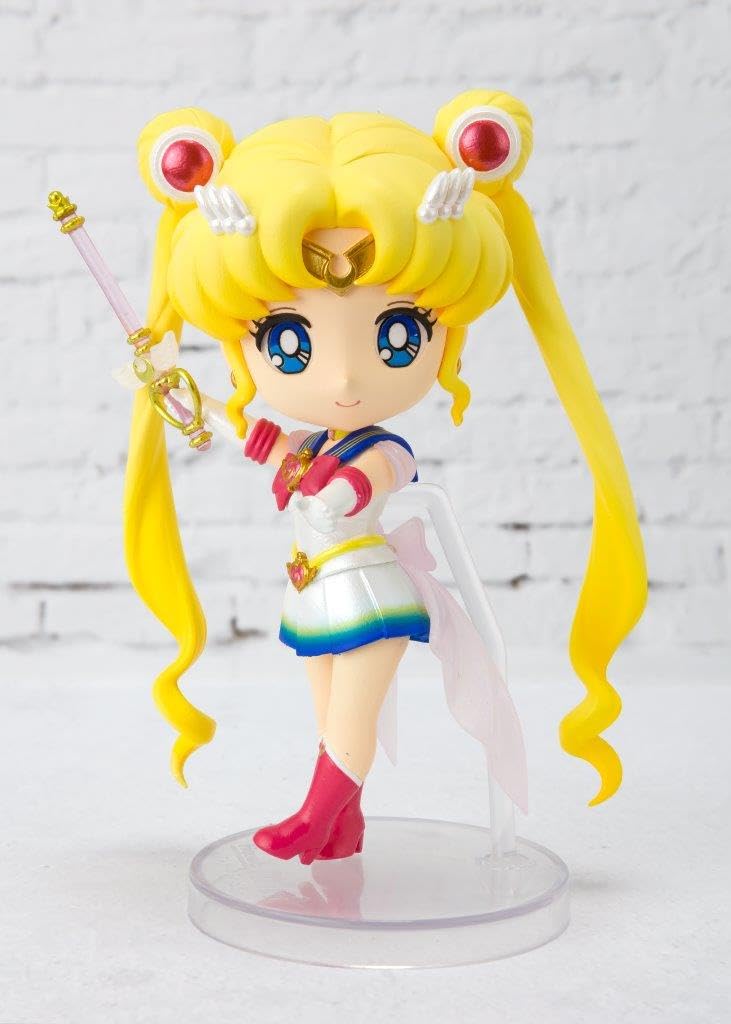 TAMASHII NATIONS - Pretty Guardian Sailor Moon Eternal - Super Sailor Moon - Eternal Edition, Bandai Spirits Figuarts mini Actio