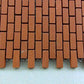 Town Square Miniatures Dolls House Miniature 1:12 Mesh Sheet of Genuine Kiln-Fired Real Model Bricks
