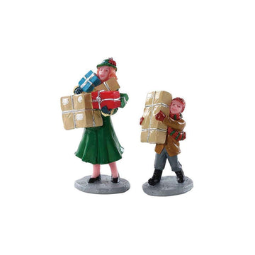 Lemax - Christmas Rush - Set Of 2